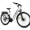 Zen Ebikes Saral Step-Through Front Isometric View