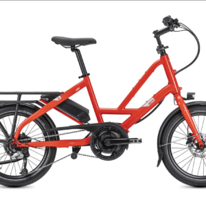Tern Electric Bike Quick Haul D8 Side View Red