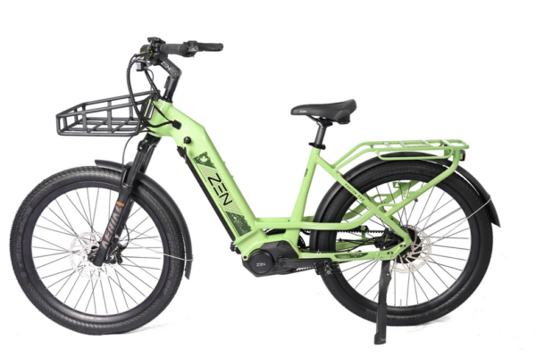 Zen Photon Long Range Electric Bike Lime Green