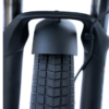 Zen Photon Long Range Electric Bike - front wheel view