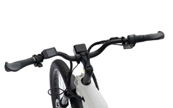 Zen Photon Long Range Electric Bike handlebar computer view