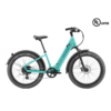 Nomad 1 Plus Electric Fat Tire Bike Velotric Cyan