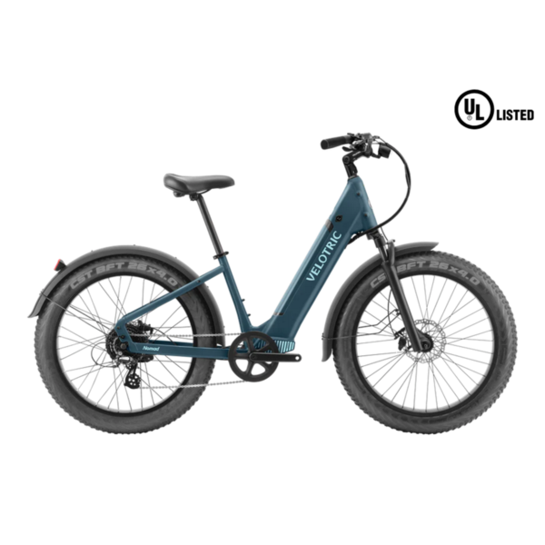 Nomad 1 Plus Electric Fat Tire Bike Velotric Forest