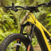 Yamaha Electric Mountain Bike YDX-Moro front fork view