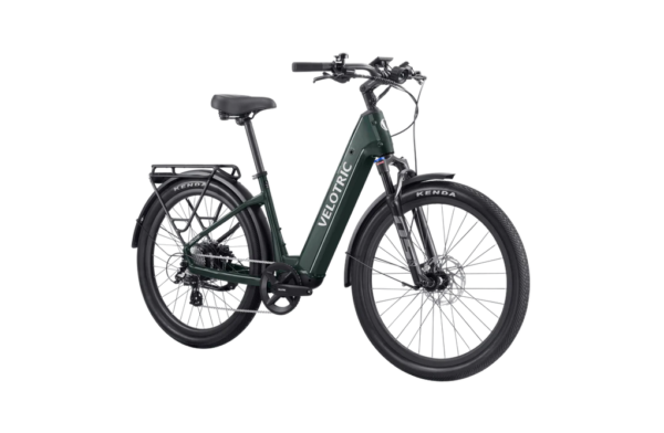 Velotric Discover 2 Premium Commuter Ebike - Adventure Bike right isometric Pine Green