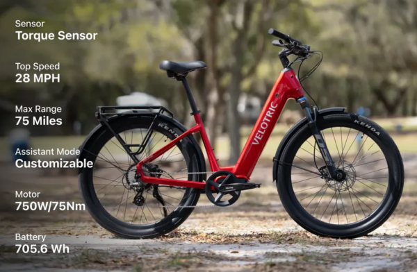 Velotric Discover 2 Premium Commuter Ebike - Adventure Bike specs image