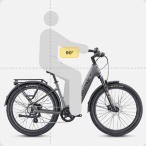 Velotric Discover 2 - rider geometry image