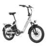 Velotric Fold 1 Ebike - Folding Electric Bike - Folding Ebike Pearl White right isometric