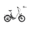 Velotric Fold 1 Ebike - Folding Electric Bike - Folding Ebike Pearl White right side-copy