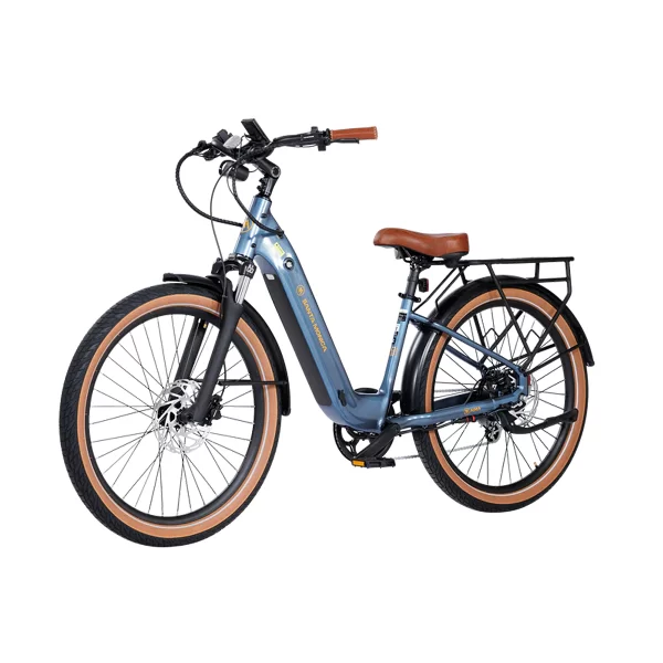 AIMI Santa Monica EBike Metalic Blue Left Isometric