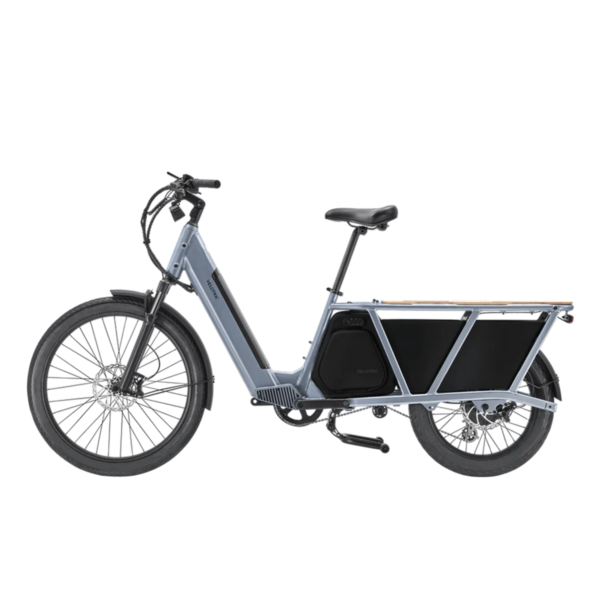 Velotric Packer 1 Heavy-Duty Cargo E-Bike - Indigo Gray Left Image