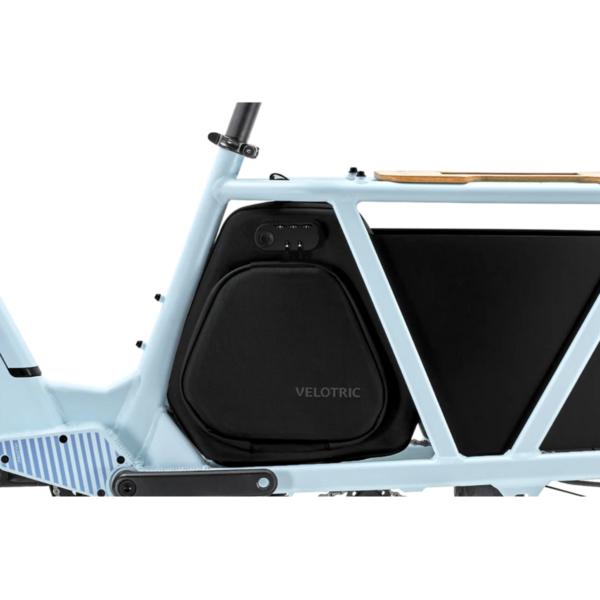 Velotric Packer 1 Heavy-Duty Cargo E-Bike - Sky Blue Storage Image